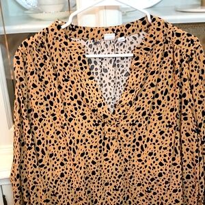 GAP Animal Print Blouse